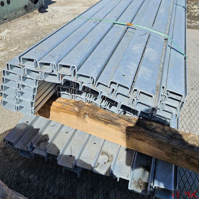 Швеллер оцинкованный 14у ст. 09Г2С L=11.7 - 12м ГОСТ 8240-97